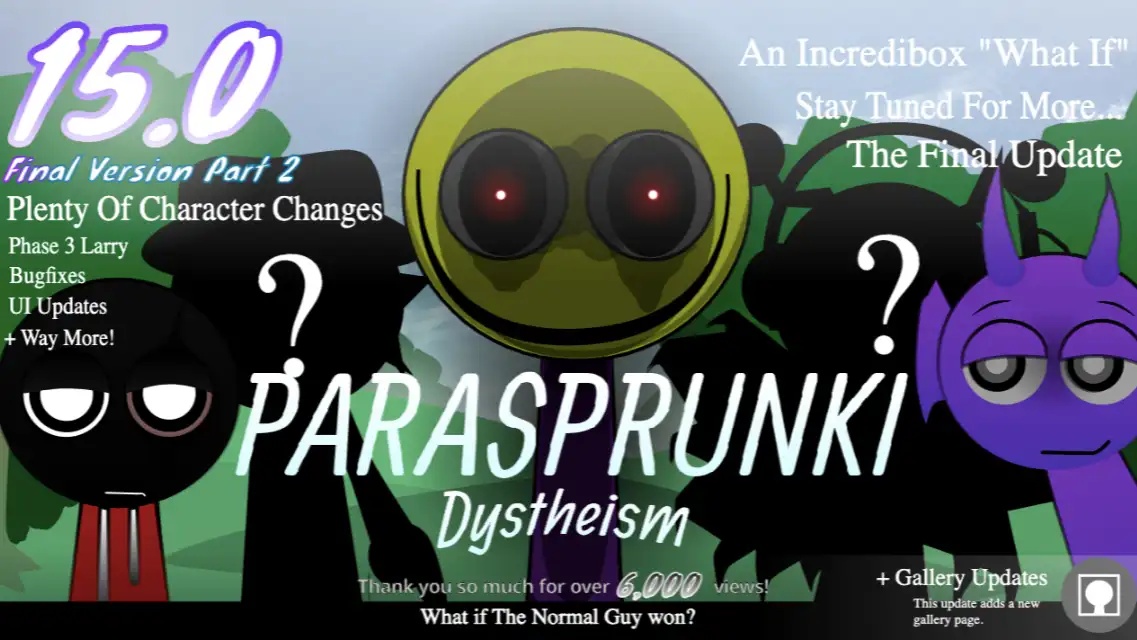 Parasprunki Dystheism: Finalversion Teil 2
